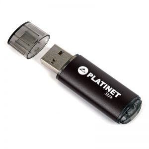 Pendrive Platinet USB 2.0 X-Depo 32GB, Czarny